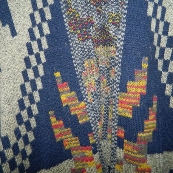 Jodifl Oversized Cardigan Southwest Aztec Boho Sweater Size S (MM-10) - Picture 2 of 5